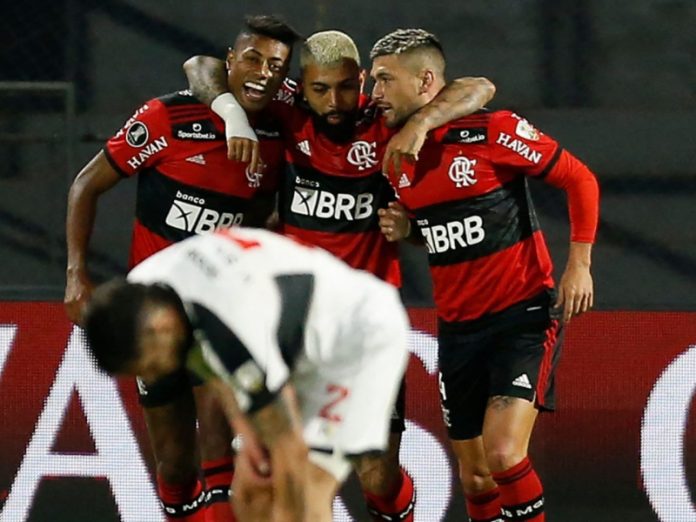 Trio afiado! Gabigol, Bruno Henrique e Arrascaeta tem excelentes números no segundo semestre do Flamengo