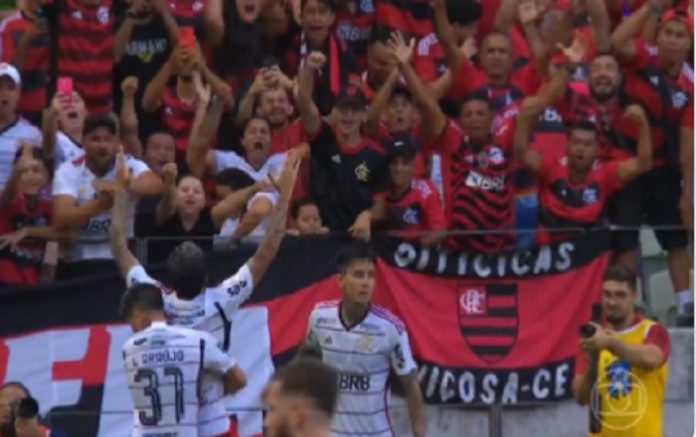 Seguimos vivos! Fora de casa, Flamengo bate o Fortaleza e respira no Brasileiro