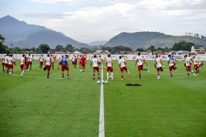 Em busca dos três pontos! Flamengo finaliza preparação para enfrentar o Atlético-MG