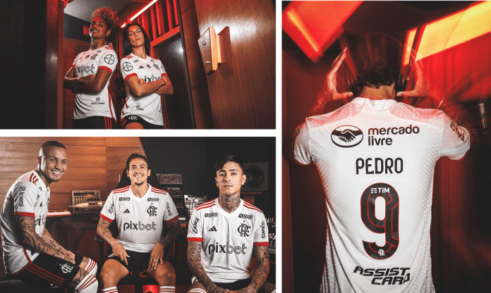 Flamengo apresenta novo segundo uniforme
